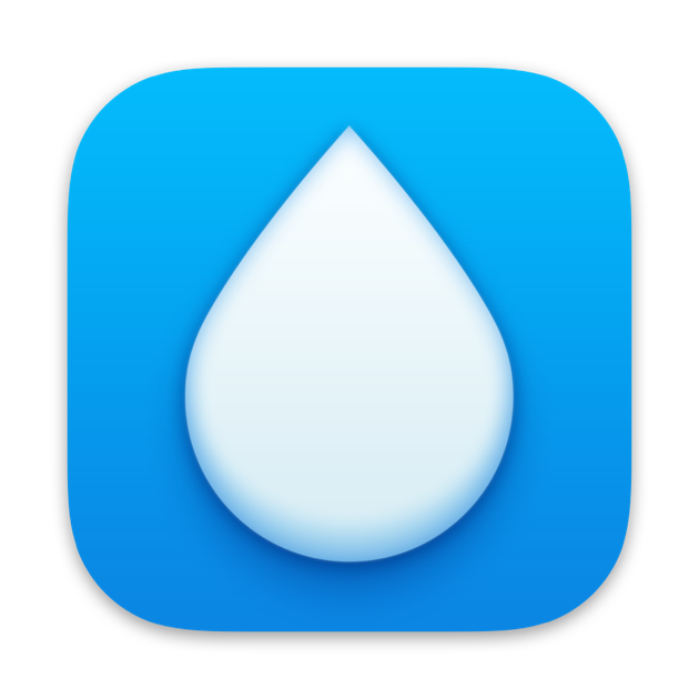 WaterMinder for Mac(喝水提醒) 菜单栏进度展示 使用体验 软件界面配图