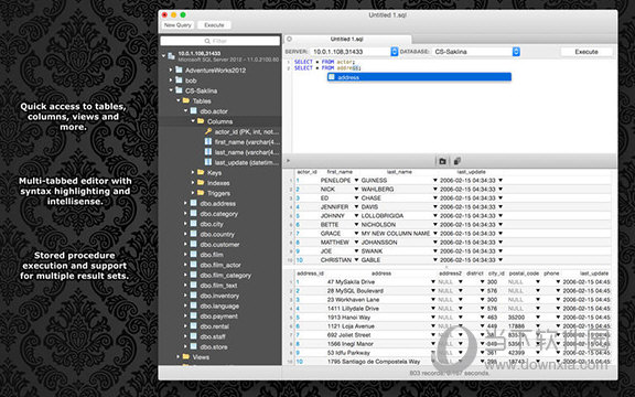 SQLPro for Oracle Mac(Oracle数据库客户端) 与同类Mac客户端对比配图