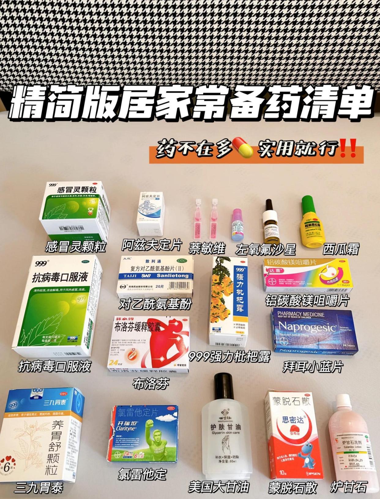 好药在线买药经验总结常备药清单