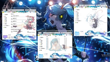 MikuWidgetDev����δ����������ٷ��� ���ذ�װȫ��������Ч��չʾ