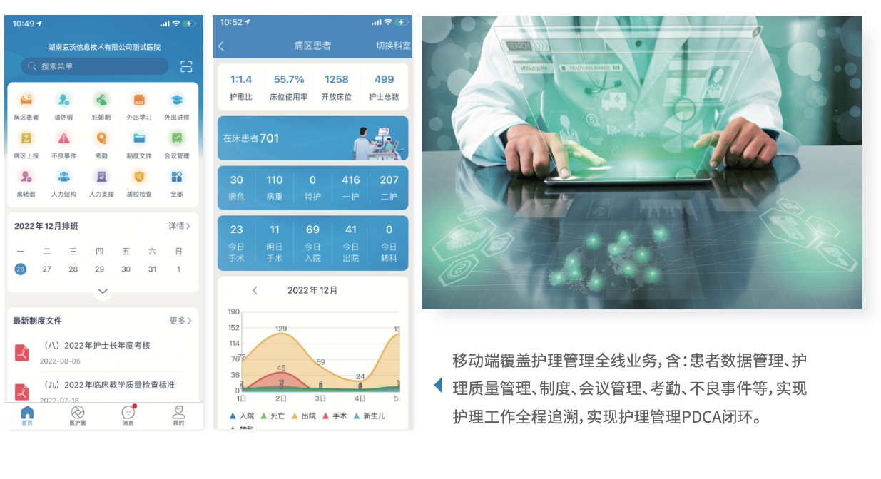 LuluCare智能护理设备联动手机App展示图