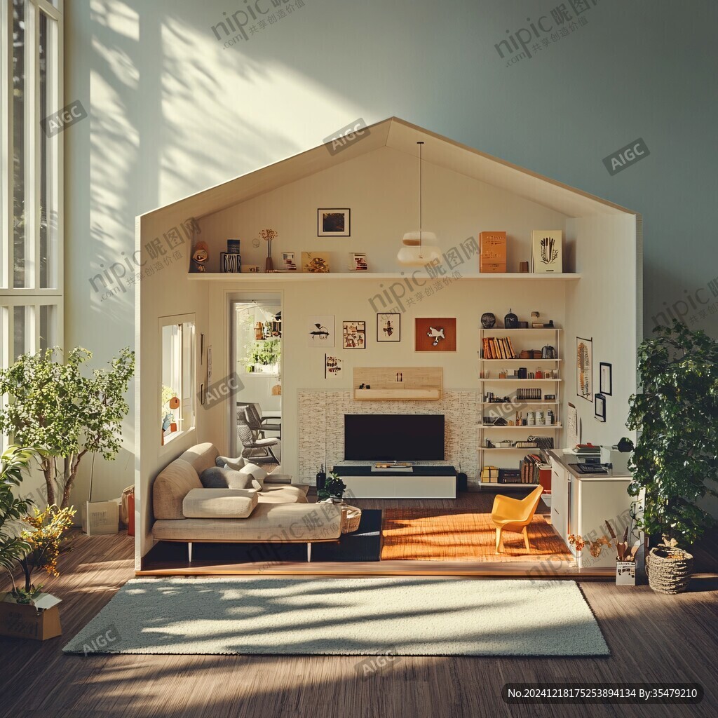 Tiny Smart 小户型智能家居布置场景图