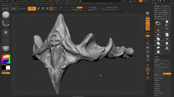 ZBrush 2027 for Mac下载 专业3D数字雕刻软件截图1