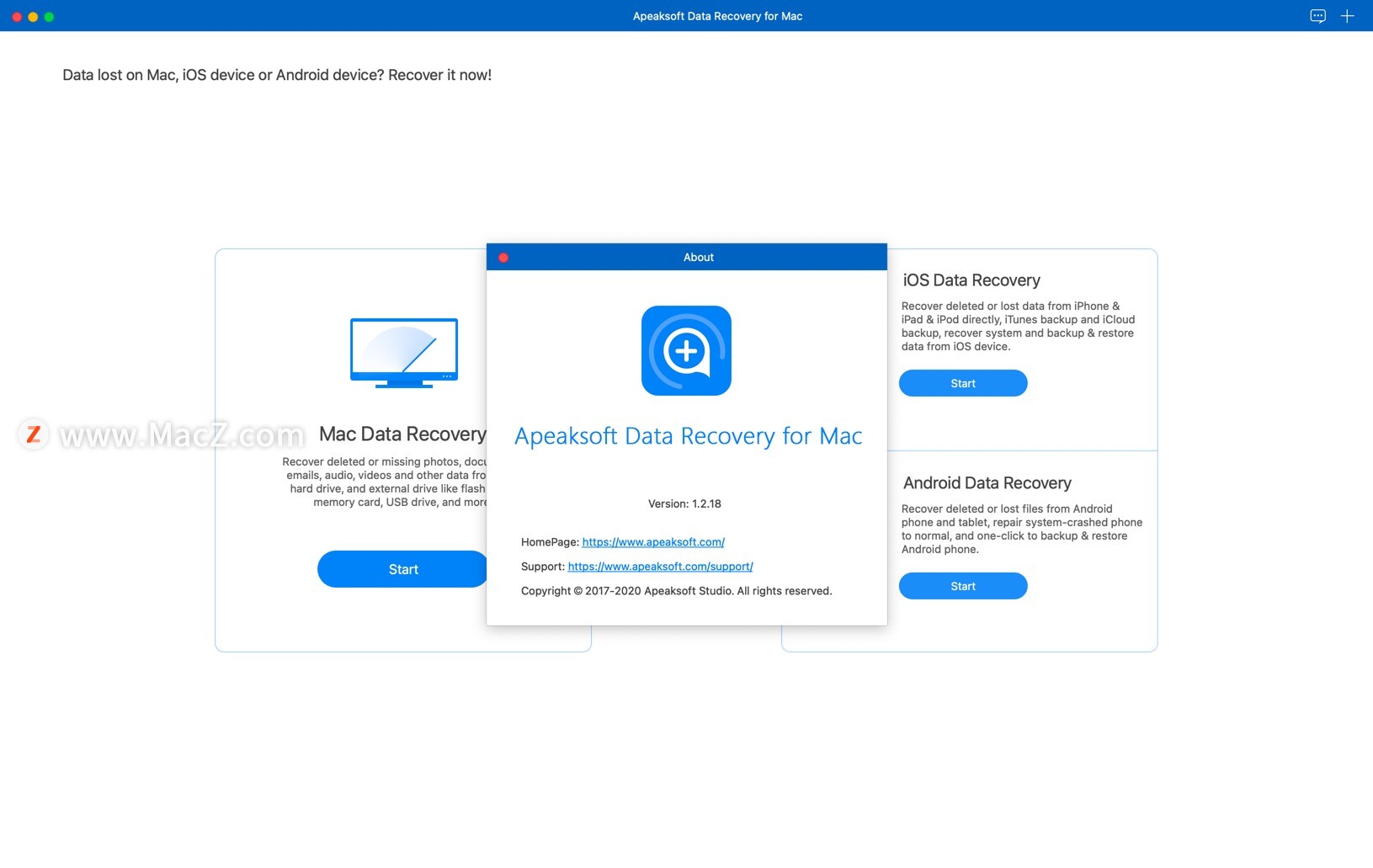 Apeaksoft Data Recovery for Mac Mac���ݻָ����߽���ʵ��չʾ ��ɾ�ļ��ָ�Ч��