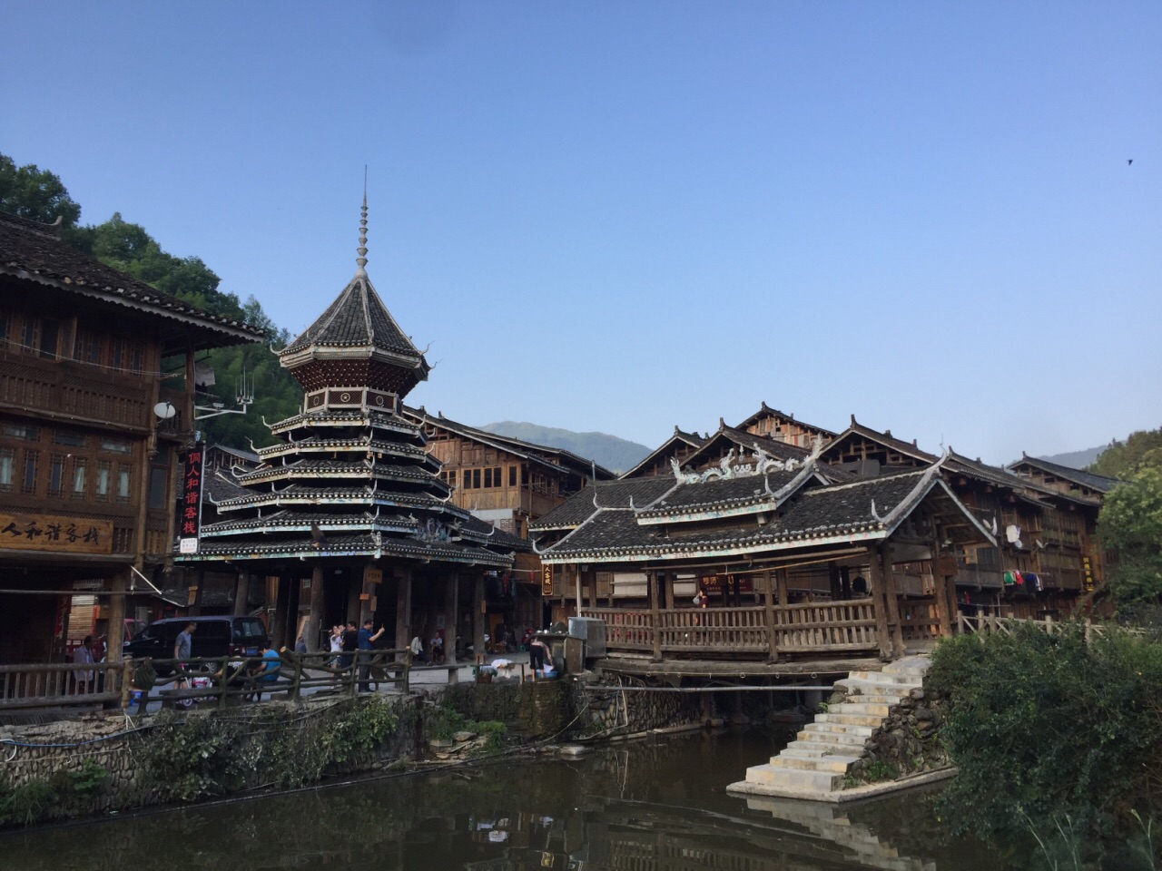 马上去旅行肇兴侗寨鼓楼风景图