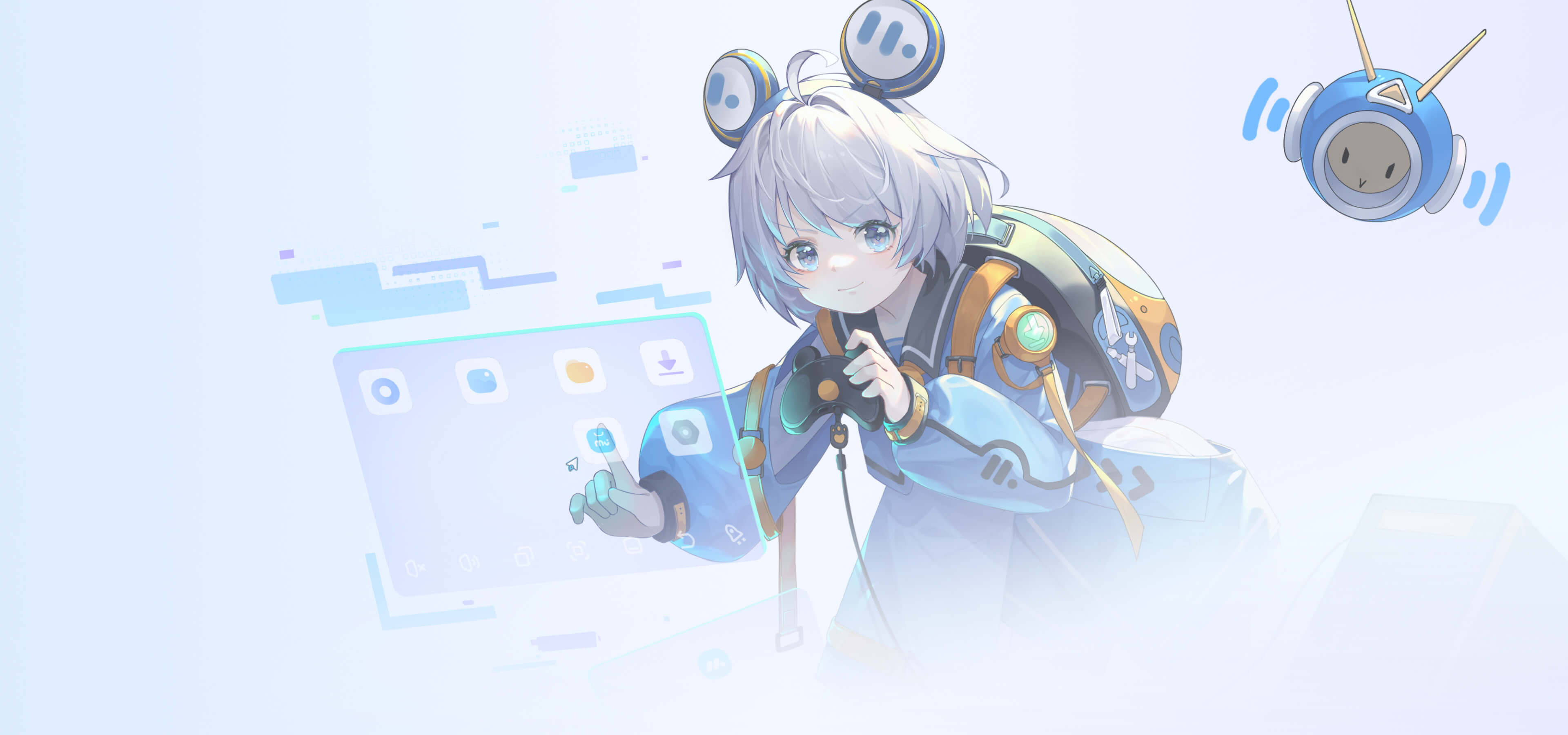 绿梦:时空之声-科幻风动作 角色养成界面与模块系统实机图