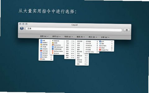 Liquid for Mac(文本效率增强工具) Liquid for Mac(文本效率增强工具)
