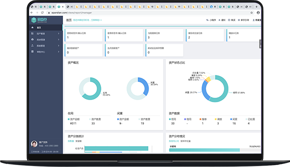 易点固定资产管理系统 企业固定资产盘点整体操作界面 概括全文使用体验