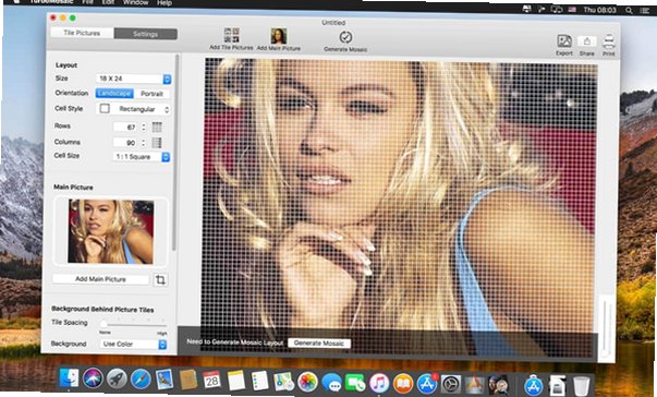 TurboMosaic Pro Plus for Mac 超大画幅照片马赛克制作工具截图2