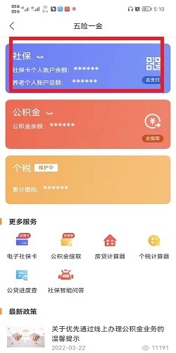 电子医保社保助手医保余额查询页面展示个人账户余额明细