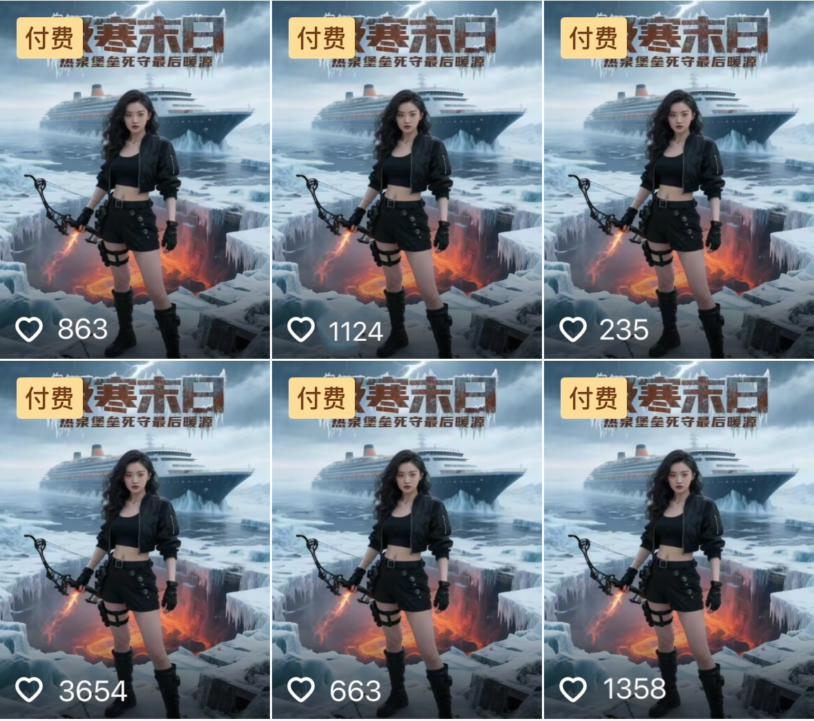 青果短剧AI魔改官方版 新手操作流程 模板选择界面