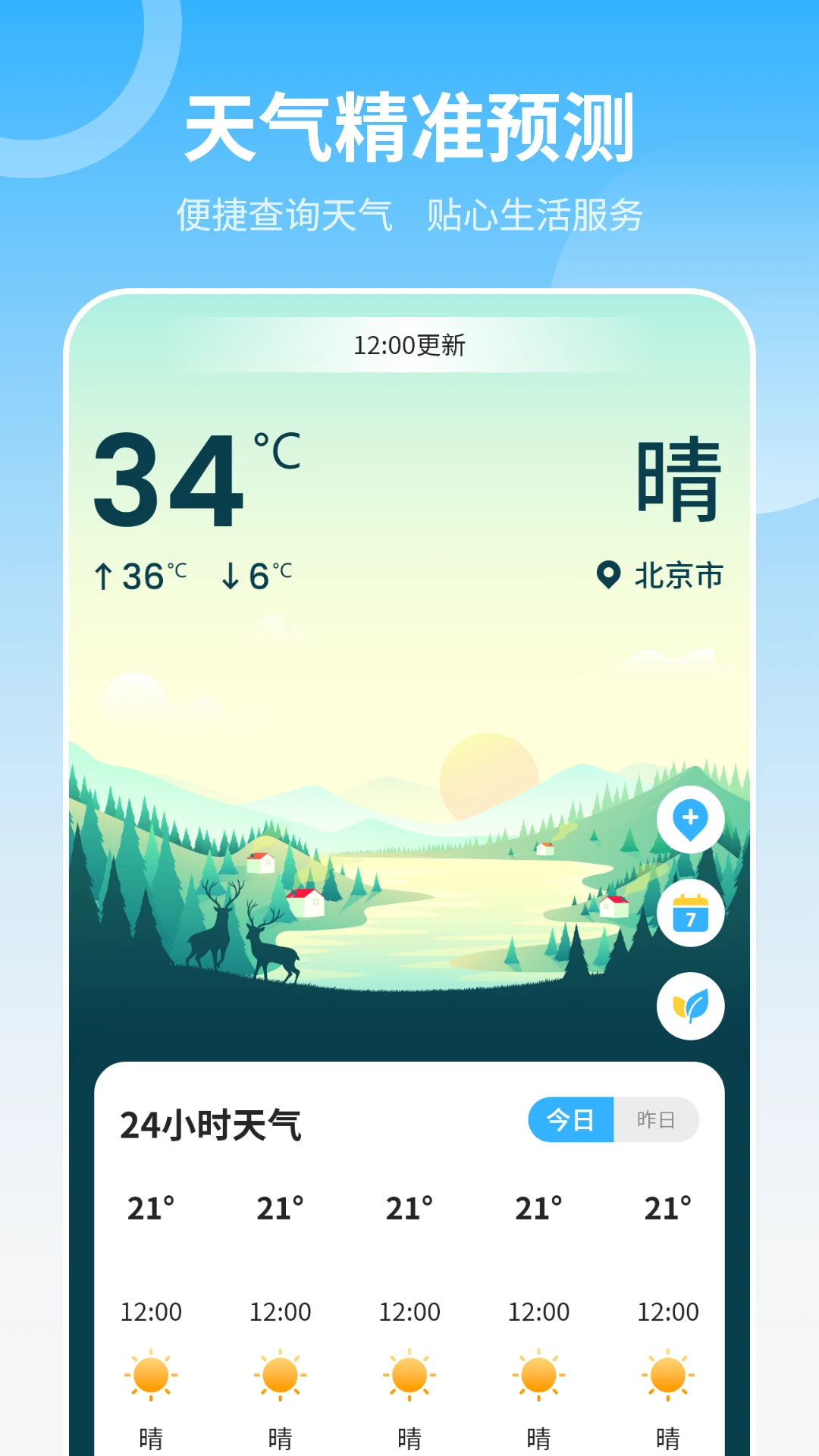 当地天气预报官方版2026最新版25.2.0 安卓版截图1