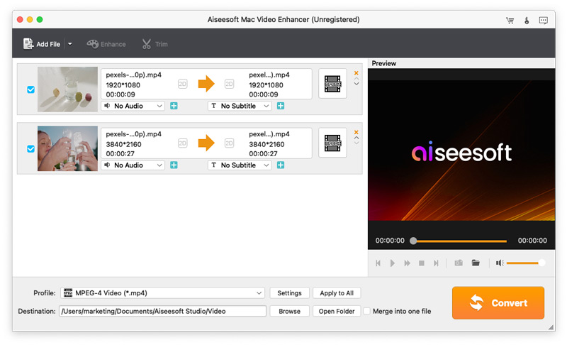 Aiseesoft Mac Video Enhancer Mac���԰� ��Ƶ��������������������빦�ܸ���