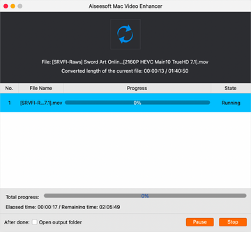 Aiseesoft Mac Video Enhancer Mac���԰� ����Ƶ������ֱ�������Ч���Ա�