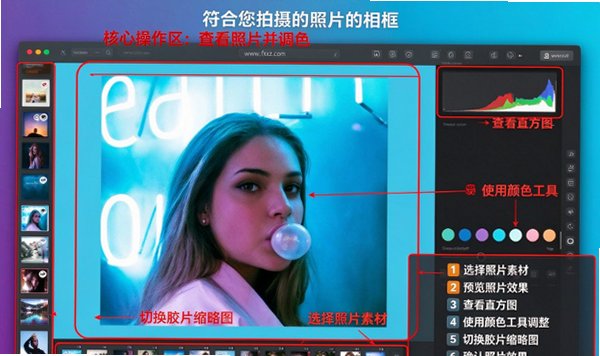 Darkroom Macƻ��ԭ��רҵRAW��Ƭ��Ƶ��ɫ�༭����ͼ0