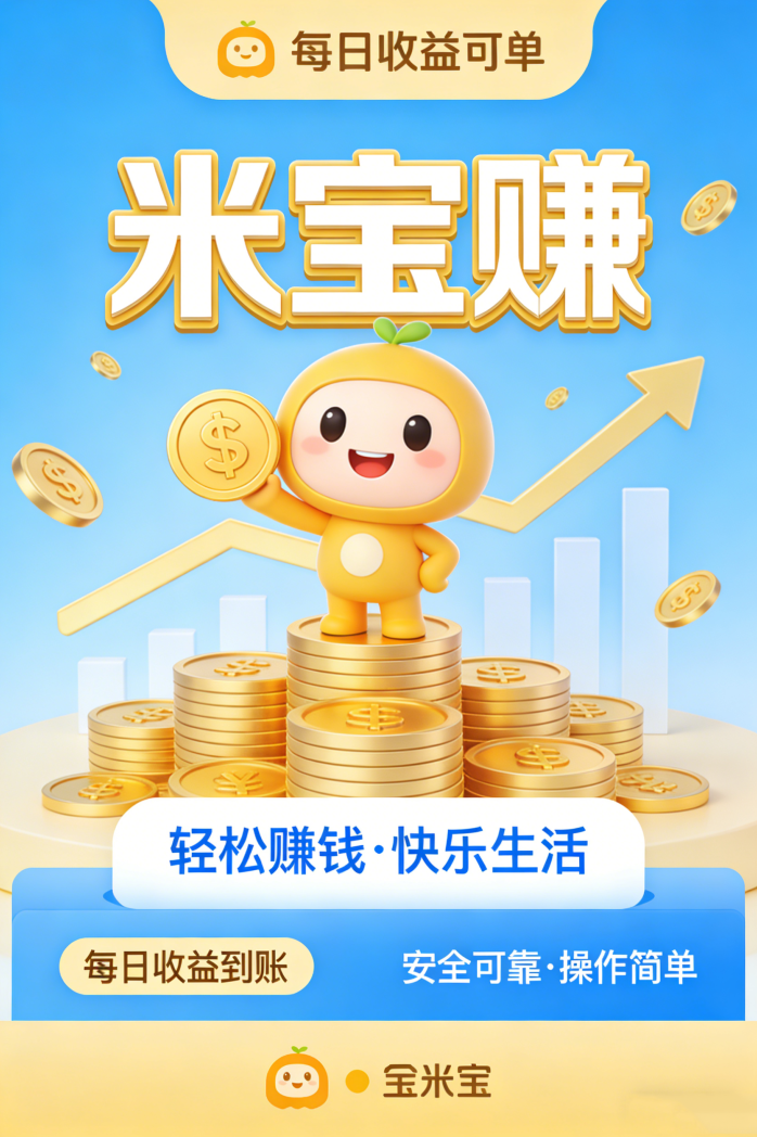 米来宝新手福利任务领取页面