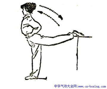 中国武术 入门基本功训练方法大全 压腿站桩冲拳踢腿配图
