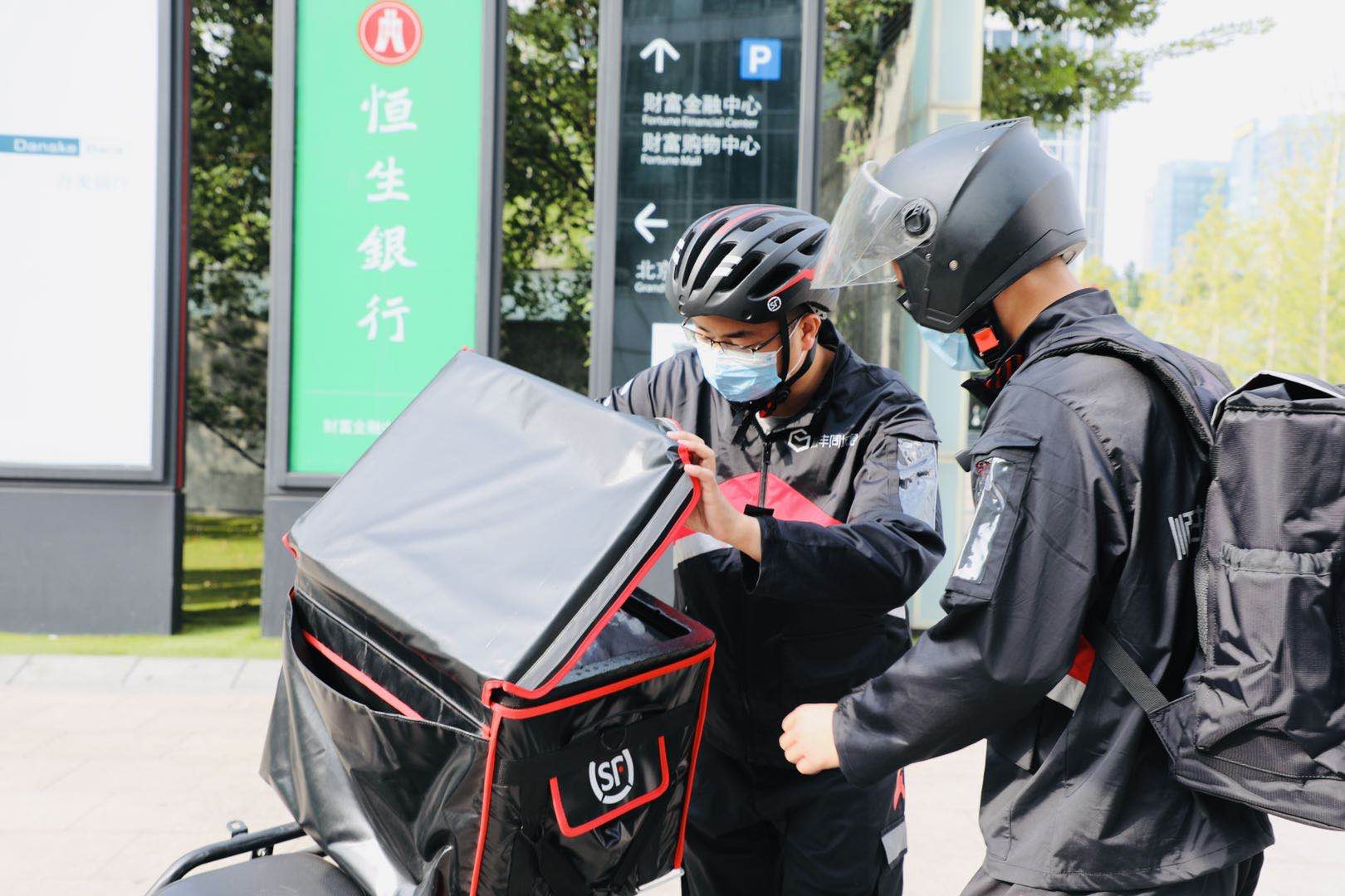 知意快送同城急送送达时效实测 骑手取件送件全过程