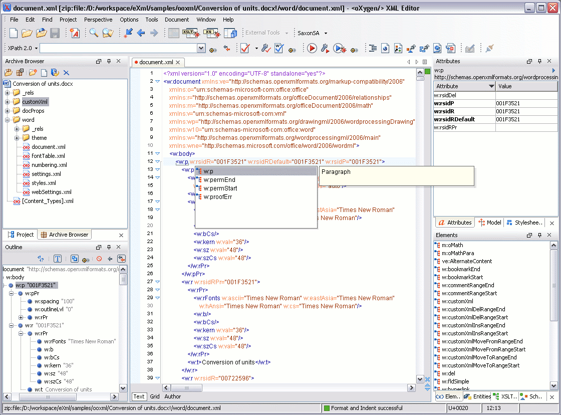 Oxygen XML Editor Mac下载 专业XML编辑器 功能界面展示配图