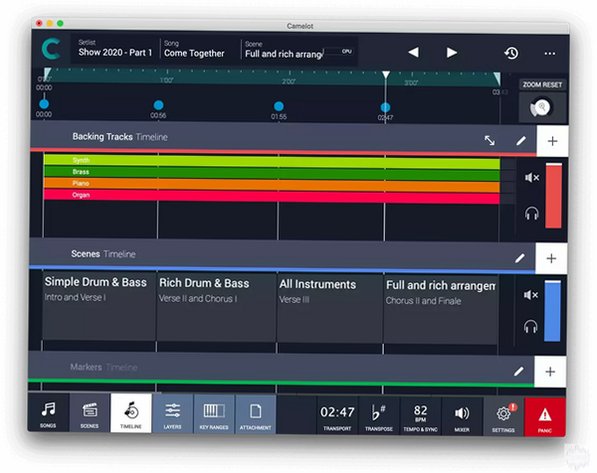Audio Modeling Camelot for Mac截图3