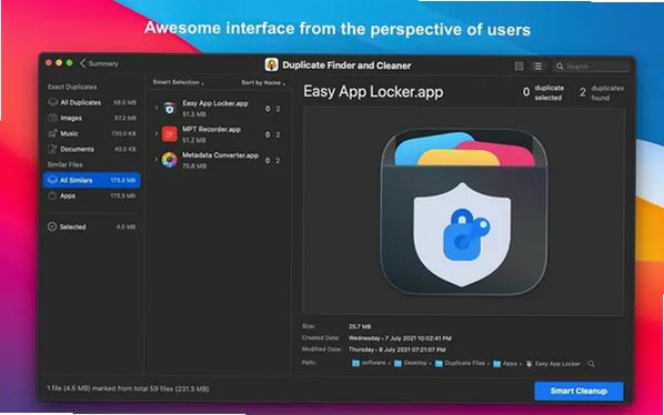 Duplicate Finder and Cleaner for Mac��ͼ1