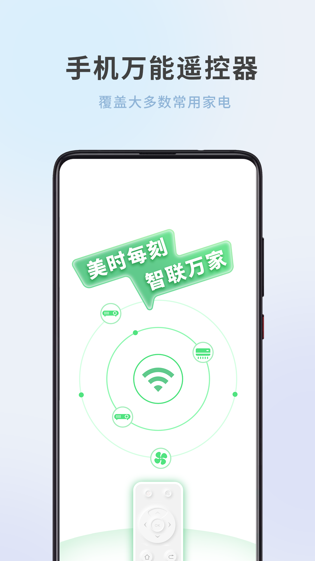 万能遥控器极简app 场景模式多房间家电管理