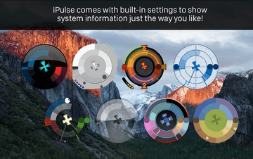 iPulse Mac版下载 Mac系统硬件实时监控工具 菜单栏实时监控界面