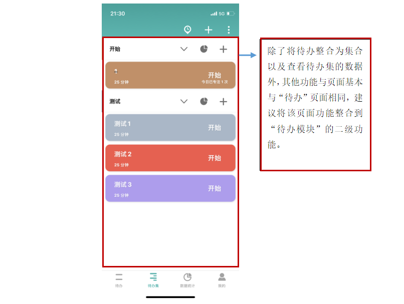 下一小步番茄Todo无广告版 严格模式设置与任务标签管理界面