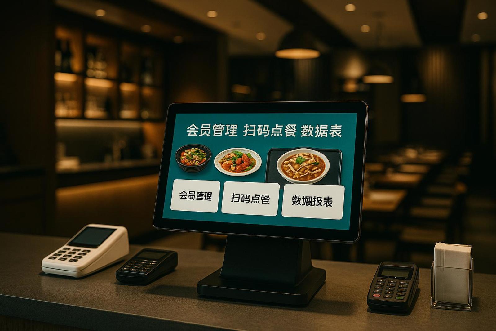 纳客餐饮收银系统售后培训服务场景 店员学习操作