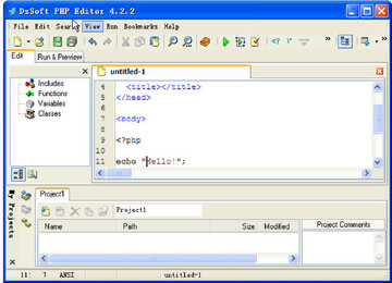 DzSoft PHP Editor(PHP����༭��)����PHP�༭��������湦�ܸ���