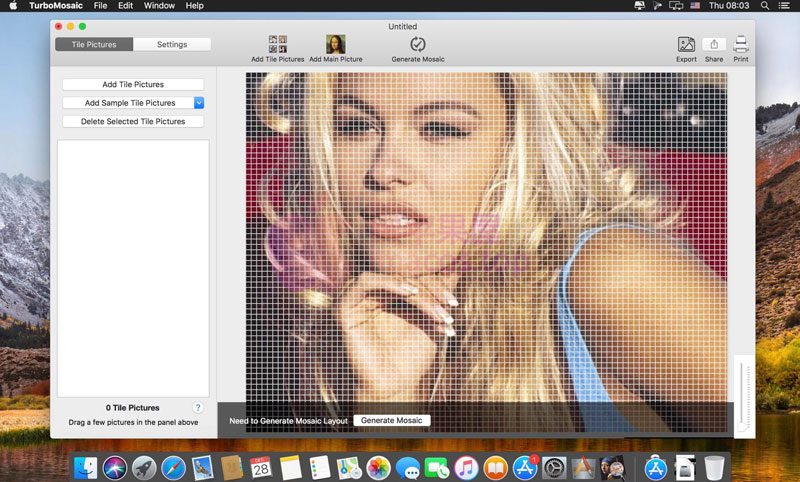 TurboMosaic Pro Plus for Mac ���󻭷���Ƭ�������������� �زĵ�����������ý���
