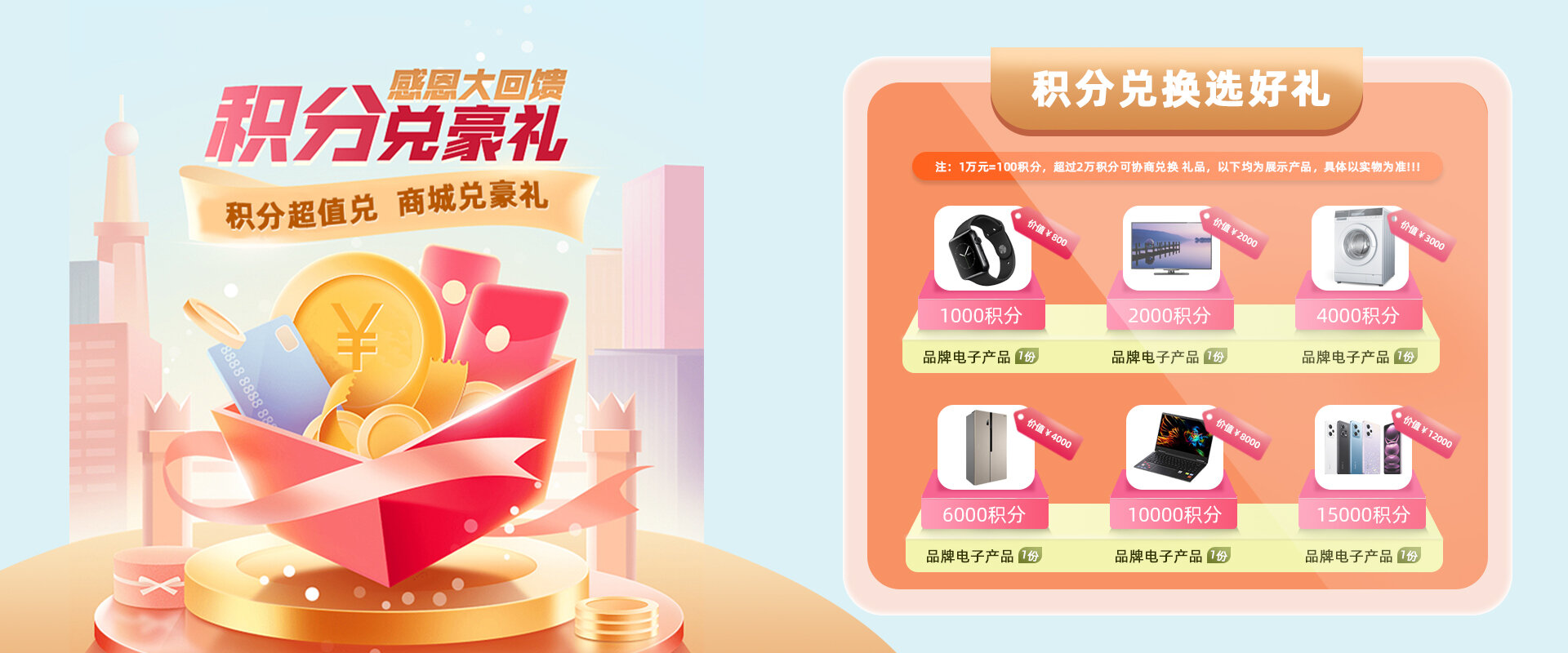 华硕聚宝盆积分兑换福利页面展示