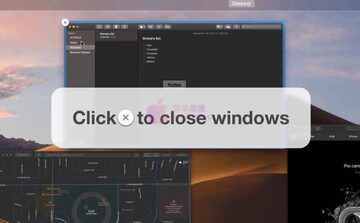 Mission Control Plus for Mac ���ڹ������������ͼ ������������ͼ�رհ�ť