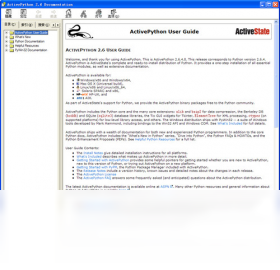 ActivePython下载安装包界面操作示意