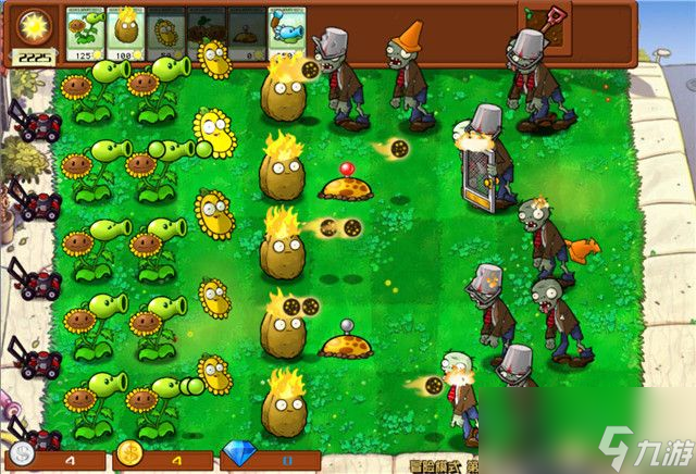 植物大战僵尸逃关版最新版 后期关卡控制流阵容配图