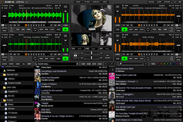 PCDJ DEX PRO Mac������ DJ��������OKһ�廯�ݳ����� ˫���̻���̨����չʾ