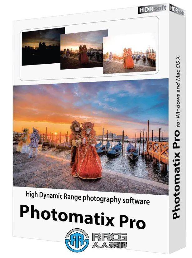 Photomatix Pro for Mac 软件主界面HDR合成操作演示