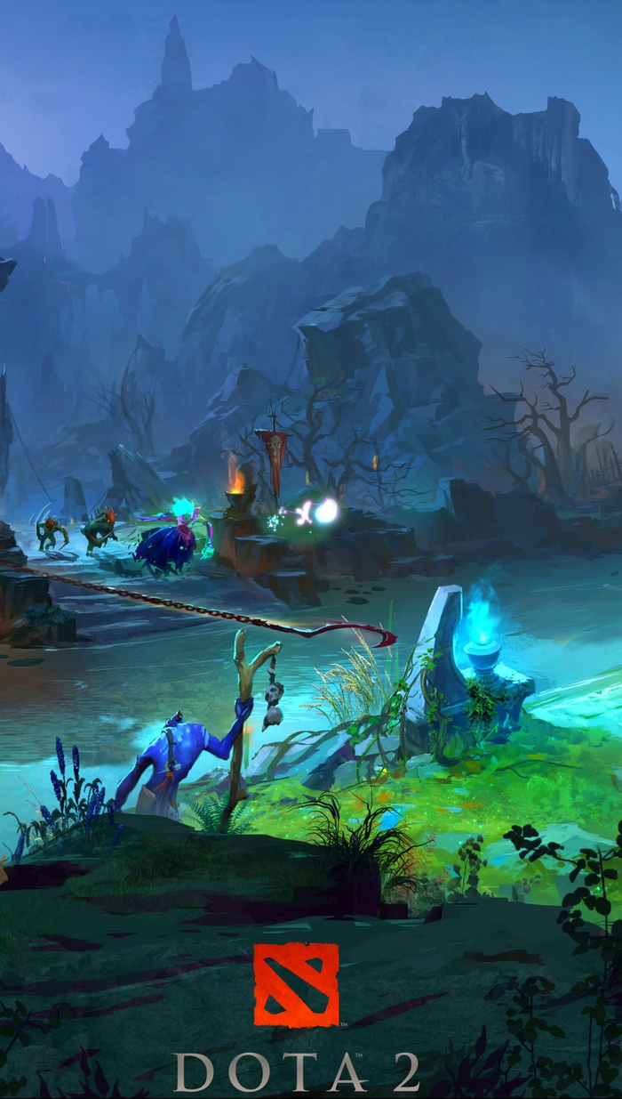 Dota2单机手机离线版 通勤路上手机玩Dota2 离线单机场景图