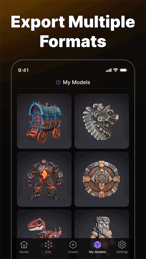 tripo ai3D��ģ�ٷ����ذ�׿��1.1.8��ͼ0