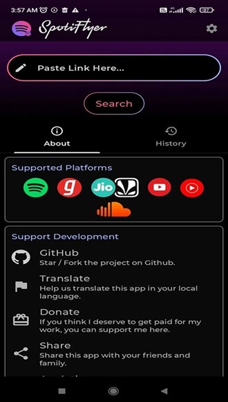 SpotiFlyer������׿��v3.6.3�ٷ����ͼ1