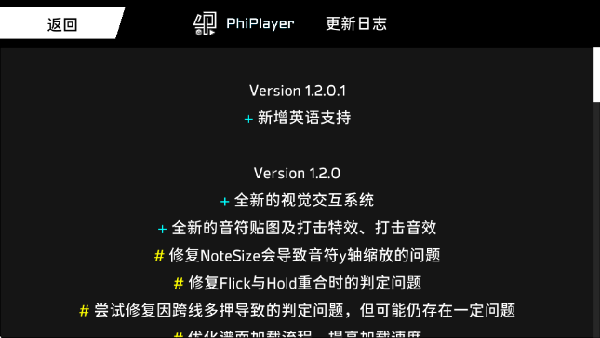 PhiPlayer�����ױ༭�����°�1.2.0.1��ͼ0