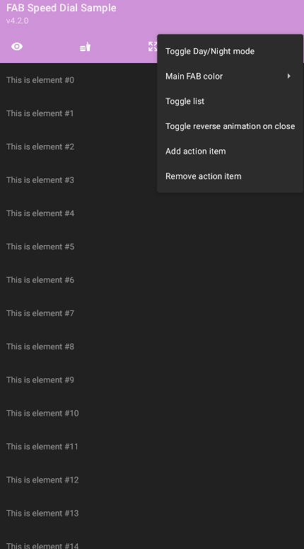 FAB Speed Dial Sample��׿��v4.2.0��ͼ2