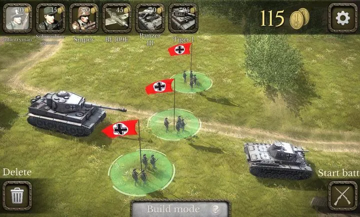 欧洲前线二战英雄2026手机版v1.13 正式版截图4