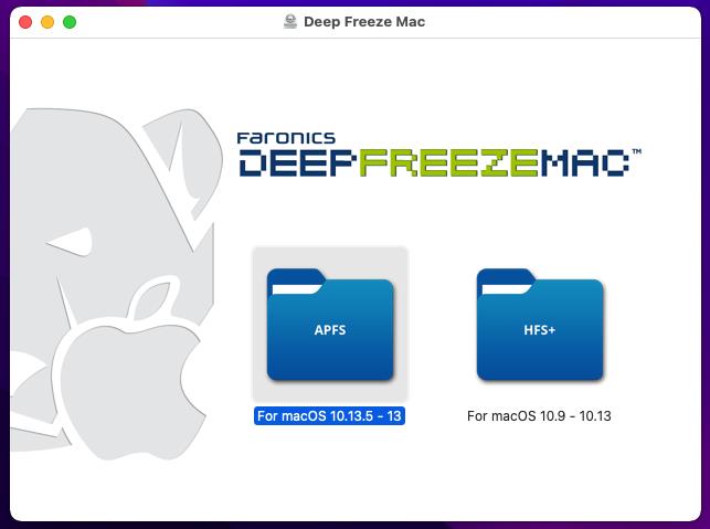 冰点还原Deep freeze mac版截图0