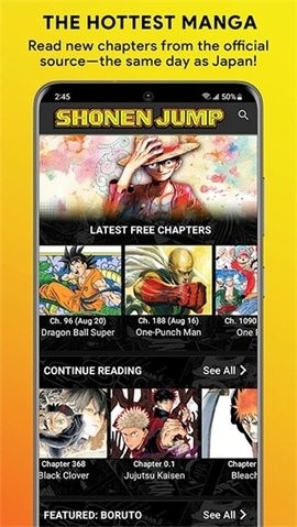 Shonen Jump�����ٷ�����v4.11.5������ֳǽ�ͼ2