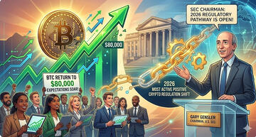 BTC重返8万美元预期升温!SEC主席表态2026最积极加密监管转向 BTC重返8万美元预期升温!SEC主席表态2026最积极加密监管转向