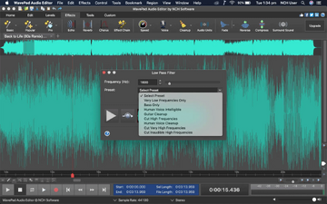 wavepad for mac(音频编辑软件) wavepad for mac(音频编辑软件)