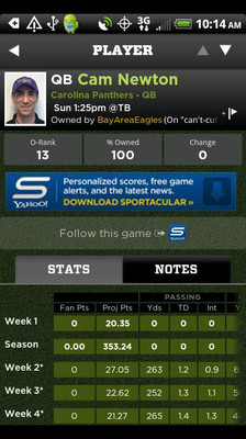 Fantasy Sports���򲥱�app�ٷ�����7.5.1��ͼ2