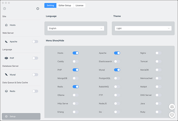 flyenv for mac(web�������ͻ���������)��ͼ2