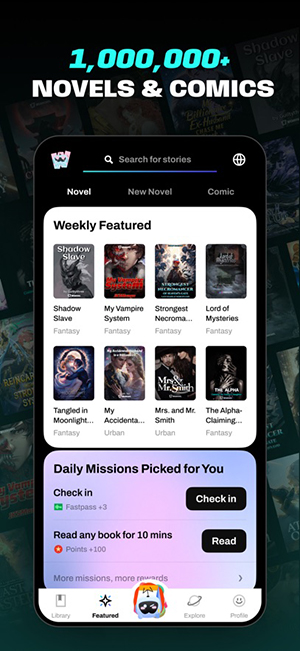 起点海外版webnovel最新版v8.14.9安卓版截图3